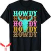 Howdy Howdy Howdy T-Shirt Western Country Leopard Skull