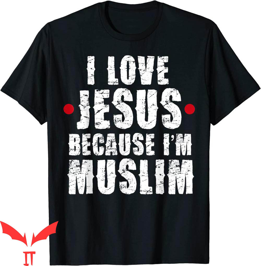 I Love Jesus T-Shirt Ramadan Mubarak Quran Muslim Tee