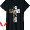Iron Sharpens Iron T-Shirt Green Camo Christian Verse Family
