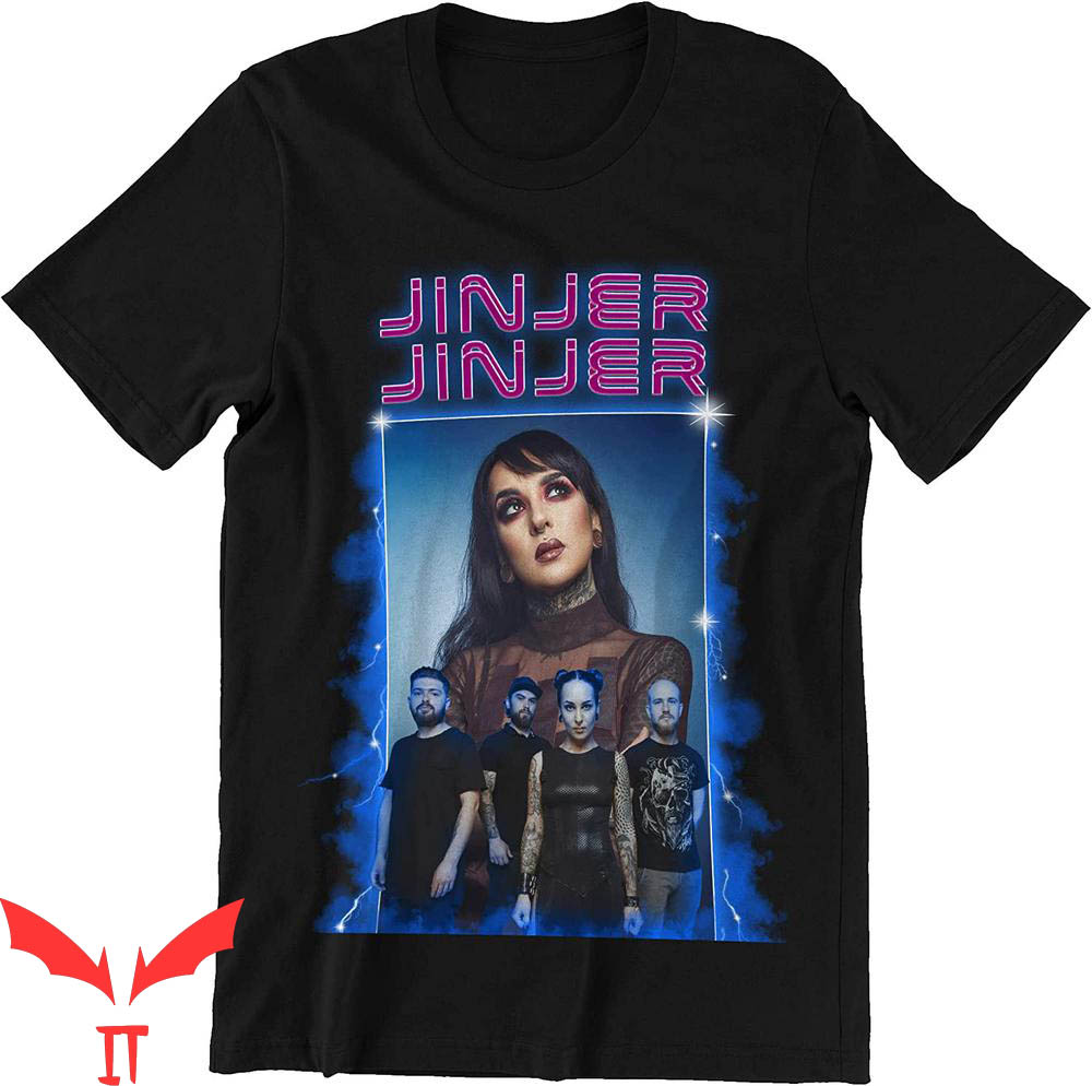 Jinjer T-Shirt Collage Metalcore Band Music Trendy Tee