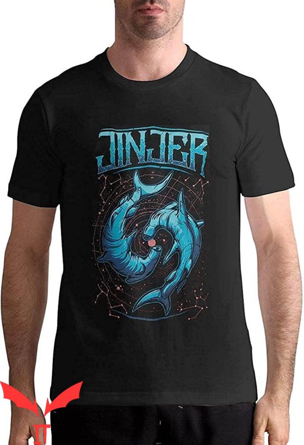 Jinjer T-Shirt Pisces Classic Summer Metalcore Band Tee