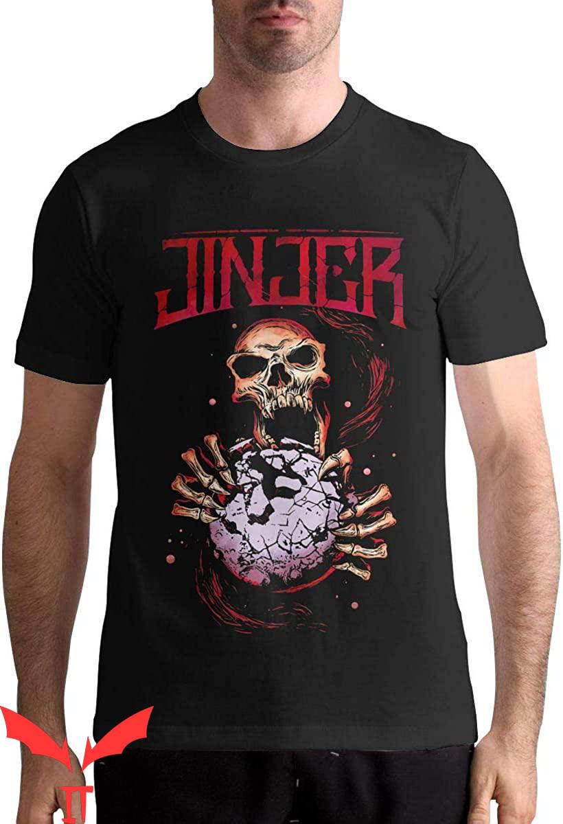 Jinjer T-Shirt Vintage Style Ukrainian Metalcore Band Tee Jinjer T-Shirt Vintage Style Ukrainian Metalcore Band Tee