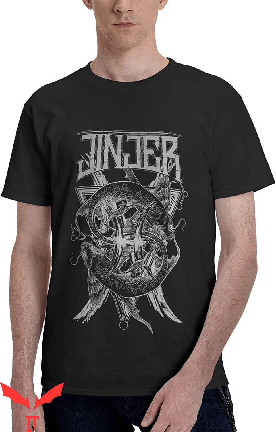 Jinjer T-Shirt Workwear Ukrainian Metalcore Band Trendy Tee Jinjer T-Shirt Workwear Ukrainian Metalcore Band Trendy Tee