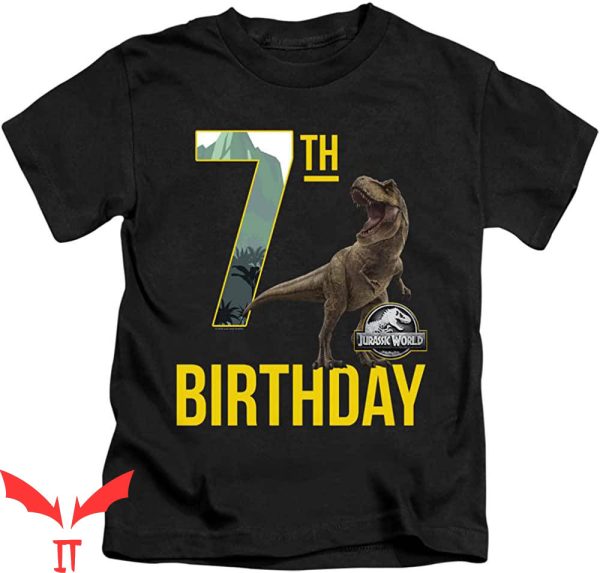 Jurassic Park Birthday T-Shirt Juvenile Collection Trendy