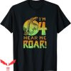 Jurassic Park Birthday T-Shirt Velociraptor Roar 4 Years Old