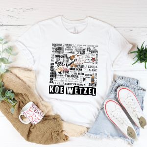 Koe Wetzel T-Shirt Country Music Western Christmas Tee