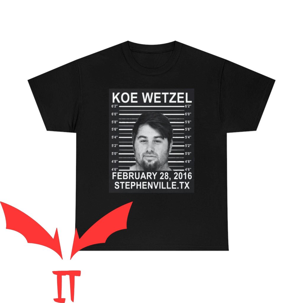Koe Wetzel TShirt February 28 Concert Taco Bell Tee