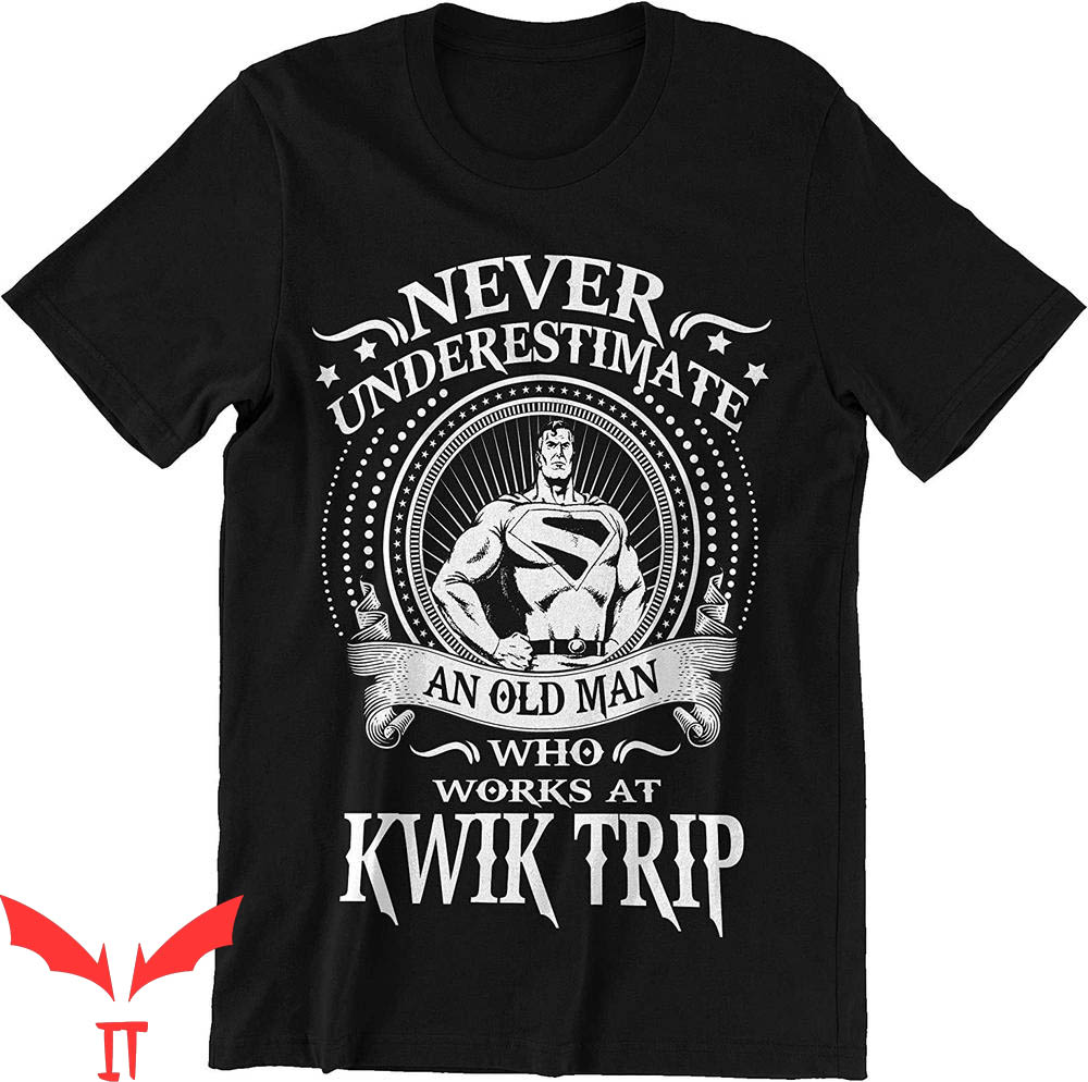 Kwik Trip T-Shirt Worker Man Funny Convenience Store Tee Kwik Trip T-Shirt Worker Man Funny Convenience Store Tee