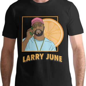 Larry June T-Shirt American Rapper Larry Orange Season Shirt