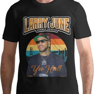 Larry June T-Shirt American Rapper Larry Orange Season Tee