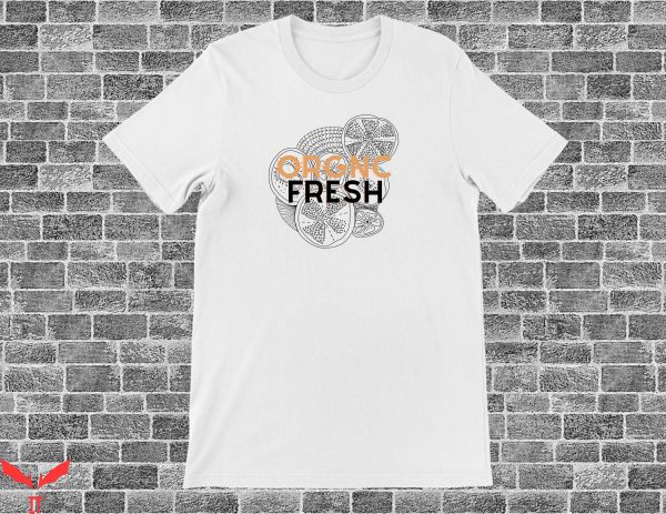 Larry June T-Shirt Organic Fresh Rapper Orange Season