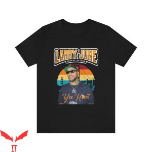 Larry June T-Shirt Yee Hee American Rapper Orange Season