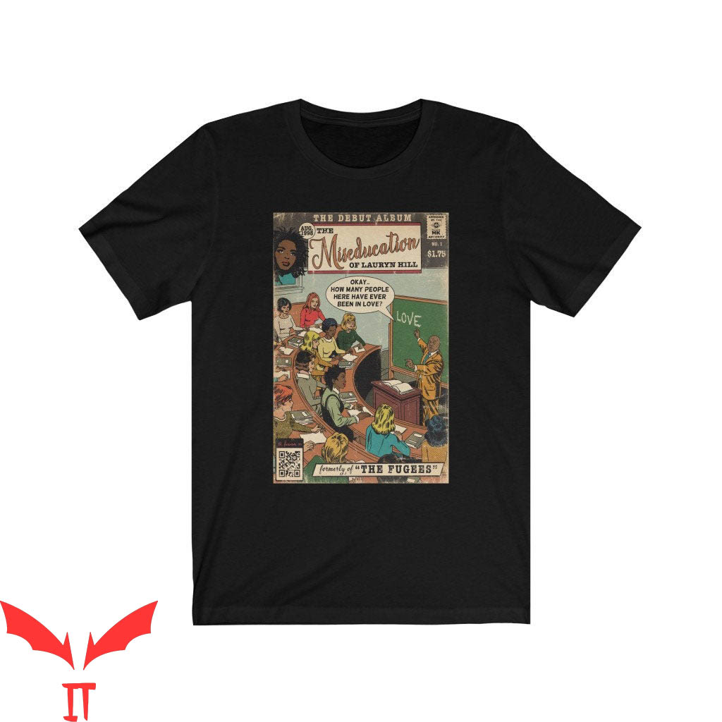 Lauryn Hill T-Shirt The Miseducation Hip Hop Comics Tee Lauryn Hill T-Shirt The Miseducation Hip Hop Comics Tee