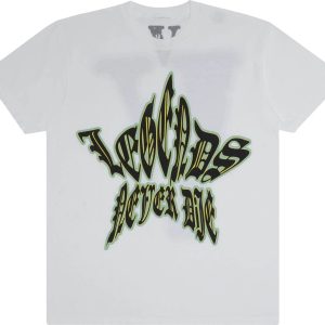Legends Never Die Vlone T Shirt Big V 999 Fashion Hip Hop 1