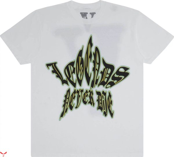 Legends Never Die Vlone T-Shirt Big V 999 Fashion Hip Hop