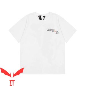 Legends Never Die Vlone T-Shirt Hip Hop V Letter Cool Tee