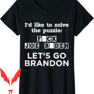 Let Go Brandon T-Shirt US Solve The Puzzle
