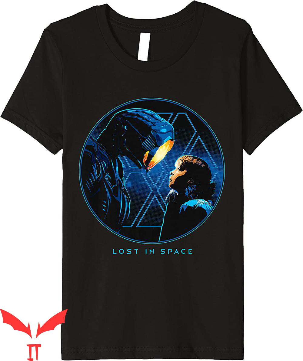 Lost In Space T-Shirt Will Robinson And Robot TV Show Tee
