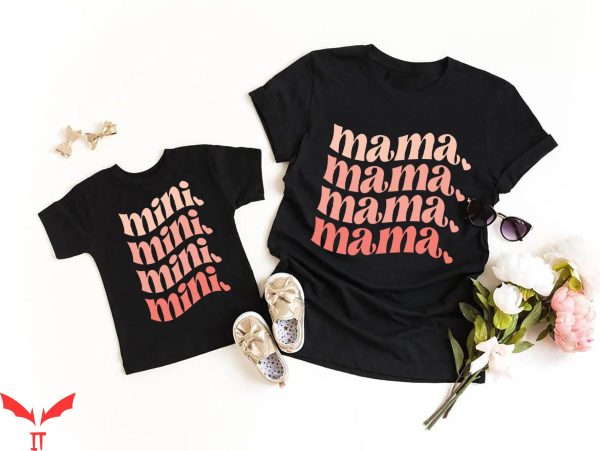 Mama And Mini T-Shirt Mommy And Me Matching New Mom Gift