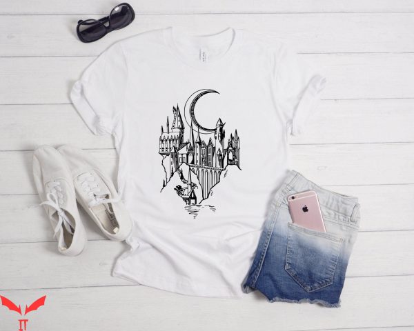 Matching Harry Potter T-Shirt Magical Wizard Castle Tee