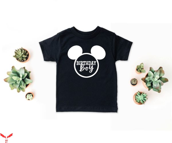 Mickey Mouse Birthday For Family T Shirt Bday Boy Shirt