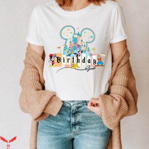 Mickey Mouse Birthday For Family T Shirt Bday Girl Shirt