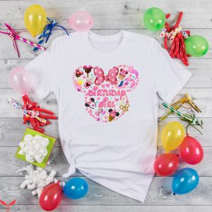 Mickey Mouse Birthday For Family T Shirt Bday Party Shirt