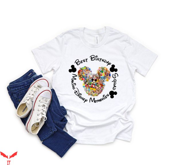 Mickey Mouse Birthday For Family T Shirt Best Birthday Shirt