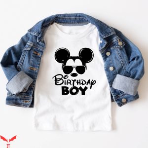 Mickey Mouse Birthday For Family T Shirt Birthday Boy Shirt