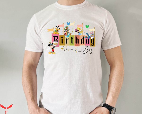 Mickey Mouse Birthday For Family T Shirt Mickey Friend Shirt