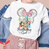 Mickey Mouse Birthday For Family T Shirt Watercolor Shirt