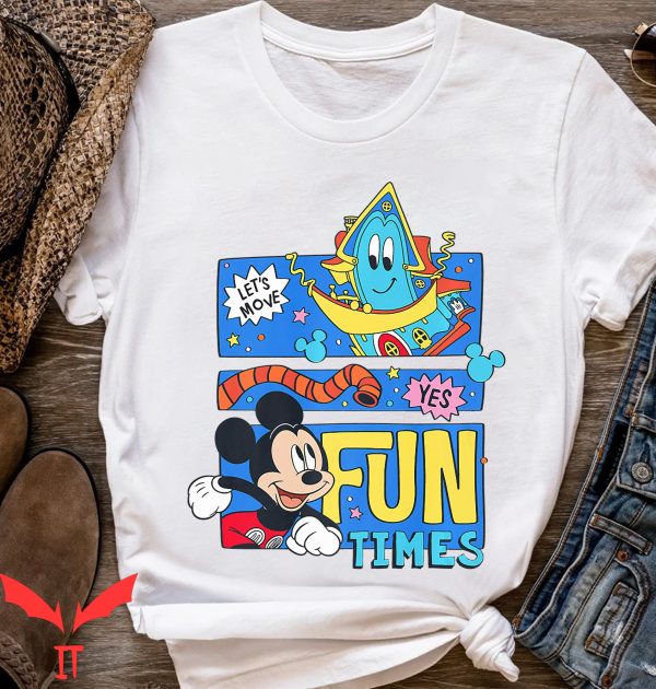 Mickey Mouse Clubhouse T Shirt Disney Friends Funhouse Shirt