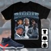 Midnight Navy T Shirt Biggie Notorious Jordan Shirt