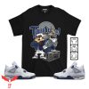 Midnight Navy T Shirt Bunny Tazmanian Hiphop Jordan Shirt