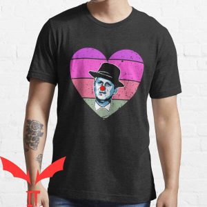 Mike Rappaport Clown T-shirt Vintage Heart Famous Comedian