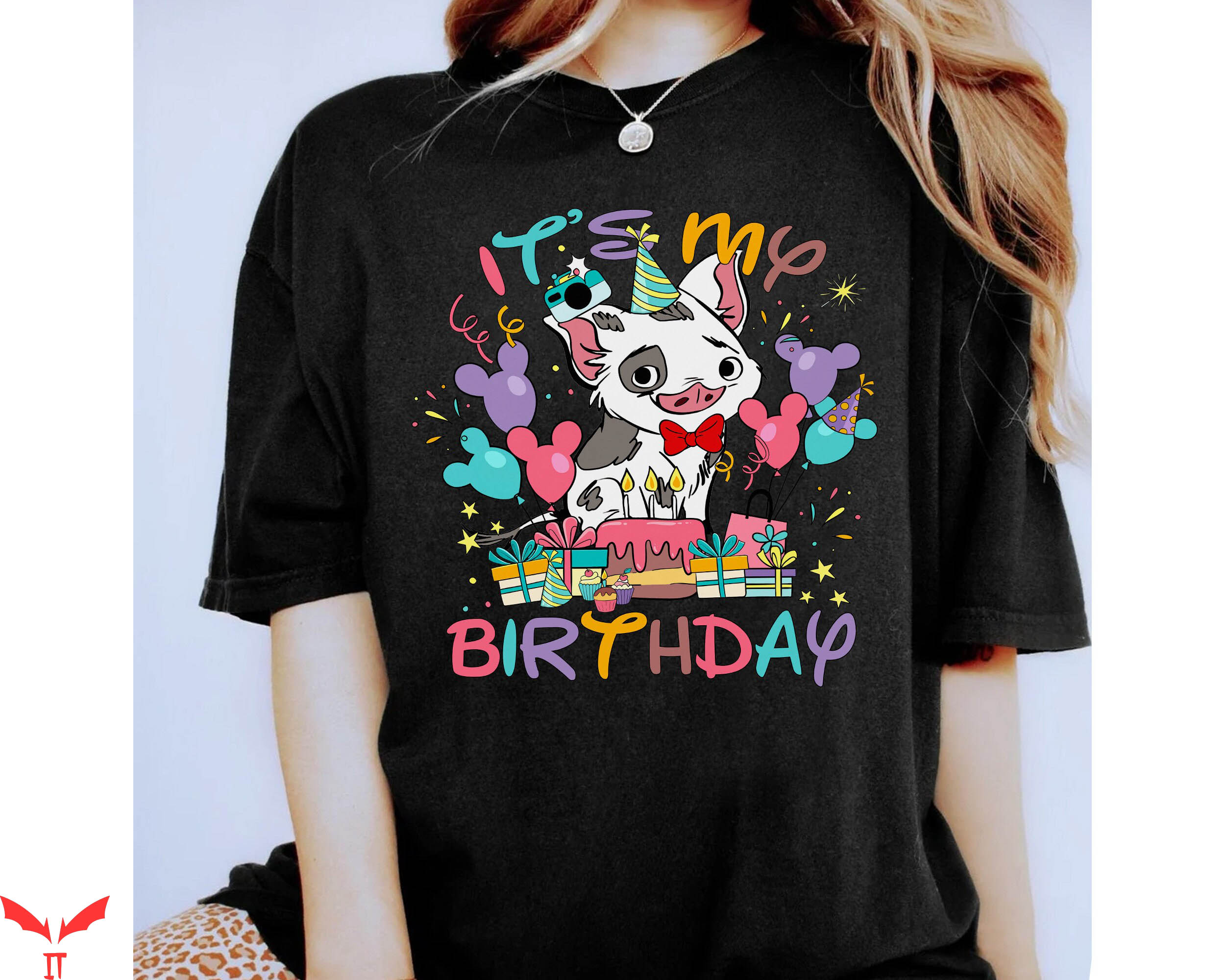 Moana Birthday T-Shirt Disney Moana Characters Pua Pig Bday Moana Birthday T-Shirt Disney Moana Characters Pua Pig Bday
