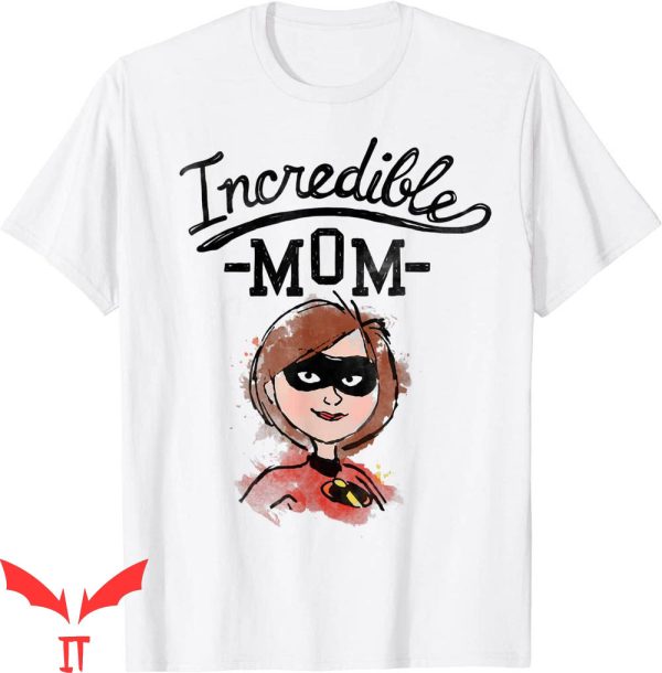 Mom T-Shirt Disney Pixar Incredibles 2 Super Mom Sketch Tee