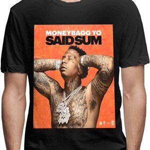 Moneybagg Yo T-Shirt American Rapper Hip Hop Merch Tee