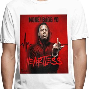Moneybagg Yo T-Shirt American Rapper Hip Hop Retro Y2K Tee