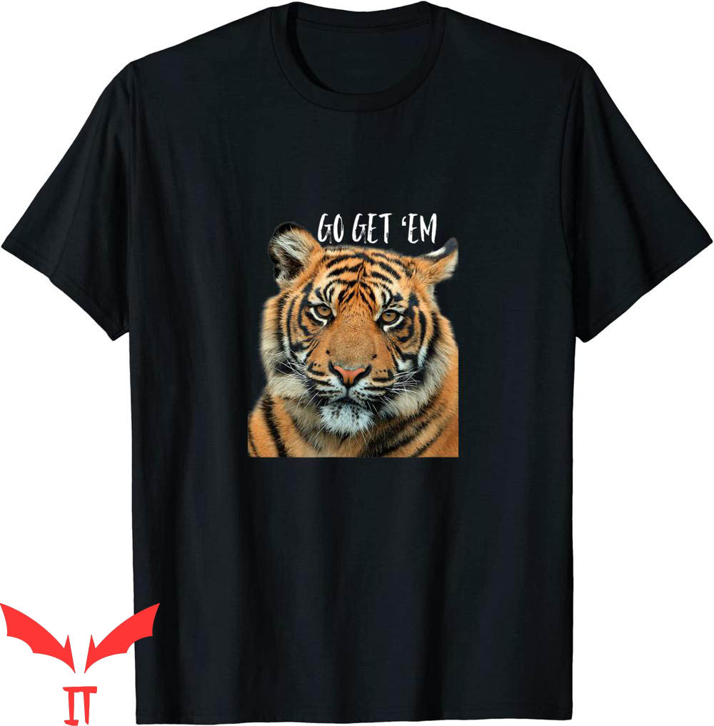 Mustard Tiger T-Shirt Go Get Em Tiger Trendy Meme Tee Mustard Tiger T-Shirt Go Get Em Tiger Trendy Meme Tee