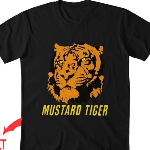 Mustard Tiger T-Shirt Perfect For Wildlife Lovers Outdoors