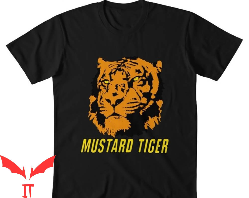 Mustard Tiger T-Shirt Perfect For Wildlife Lovers Outdoors Mustard Tiger T-Shirt Perfect For Wildlife Lovers Outdoors