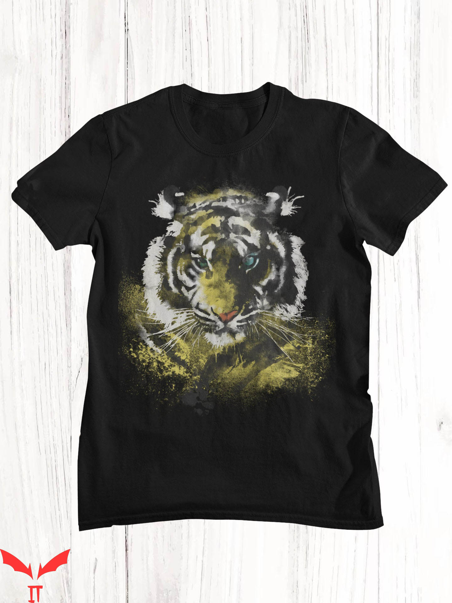 Mustard Tiger T-Shirt Wild Adventure Tiger Wildlife Lovers Mustard Tiger T-Shirt Wild Adventure Tiger Wildlife Lovers