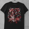 Mustard Tiger T-Shirt Wild Tiger Face Animal Nature Lovers