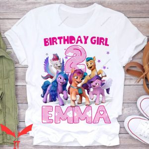 My Little Bony Birthday T Shirt Little Pony Party Shirt