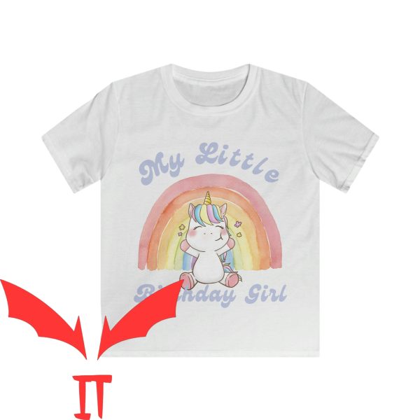 My Little Bony Birthday T Shirt Pony Unicorn Rainbow Shirt