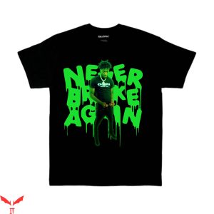 NBA Youngboy Vlone T-Shirt Big V Letter Rapper Trendy Tee