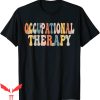 Occupational Therapy T-Shirt OT Therapist Month Groovy Retro