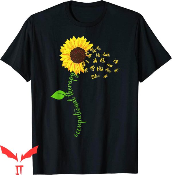 Occupational Therapy T-Shirt Sunflower Costume OT Therapist