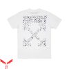 Off White Tape T-Shirt Airport Tape Classic Logo Cool Tee